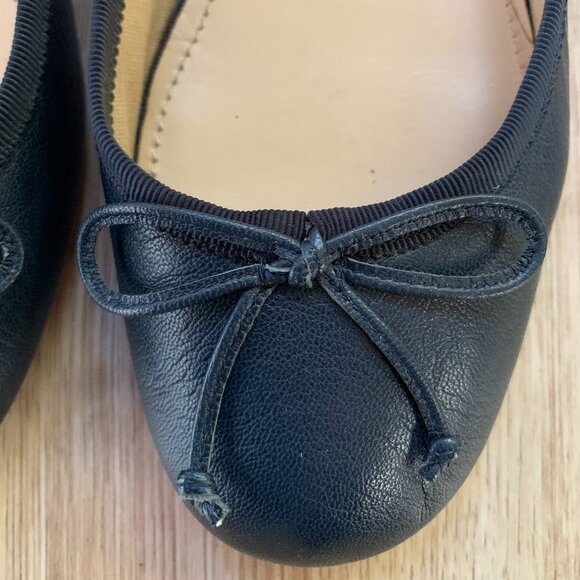 Saks Fifth Avenue Leather Ballet Flats Made in Italy - Picture 4 of 12